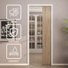 Pocket Door Hardware and Track Set, 48 Inch Sliding Door