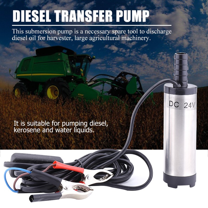 Stainless Steel Submersible Pump for Water Diesel Oil Kerosene Refueling