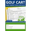 Golf Cart Daily Inspection Checklist: Golf Cart Pre-Use Inspection Report