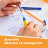 BIC Illusion Erasable and Refillable Ballpoint Pens with Medium Tip