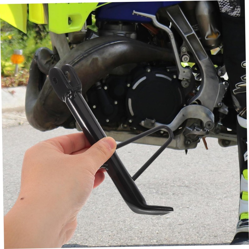 ULTECHNOVO Motorcycle Kickstand Support Adjustable Side Stand for Dirt Bikes