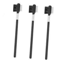 MERRYHAPY Set of 3 Eyebrow Lash Comb Brush Double-sided Styling Tool Soft Bristles Comb for Natural Shape