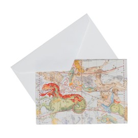 Caspari Zodiac Boxed Note Cards - 8 Cards And 8 Envelopes Per Package