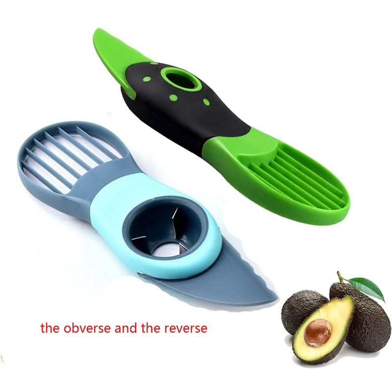 3-in-1 Avocado Slicer for Effortless Pitting, Slicing, and Scooping, Avocado