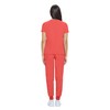 Natural Uniforms Womens Essential Cool Stretch Jogger Scrub Set (Coral,