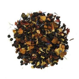The Whistling Kettle Casablanca Tea - Refreshing and Caffeine Free Fruit Tea with Berry and Floral Notes- 4oz (60 servings)