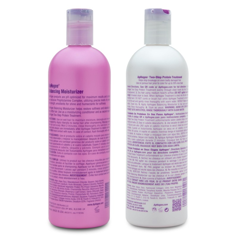 Aphogee Hair Care Double Bundle – Two-Step Protein Treatment (16