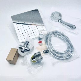 FUSION SHOWER HEAD WITH HAND SHOWER, TAIKER