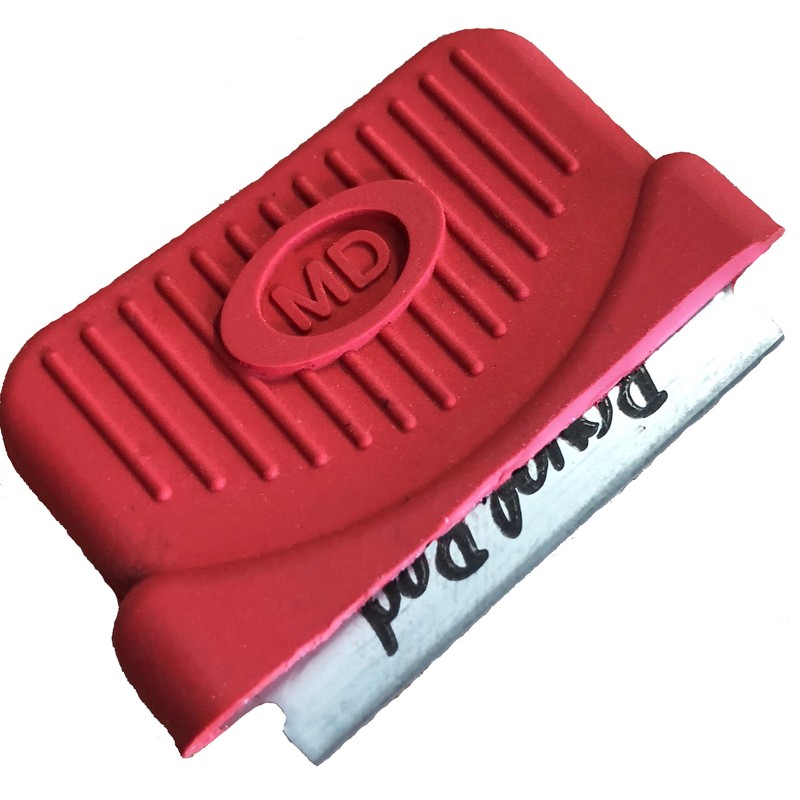 Red MD® Flexible Rubber Razor Holder for Detail and Closeup