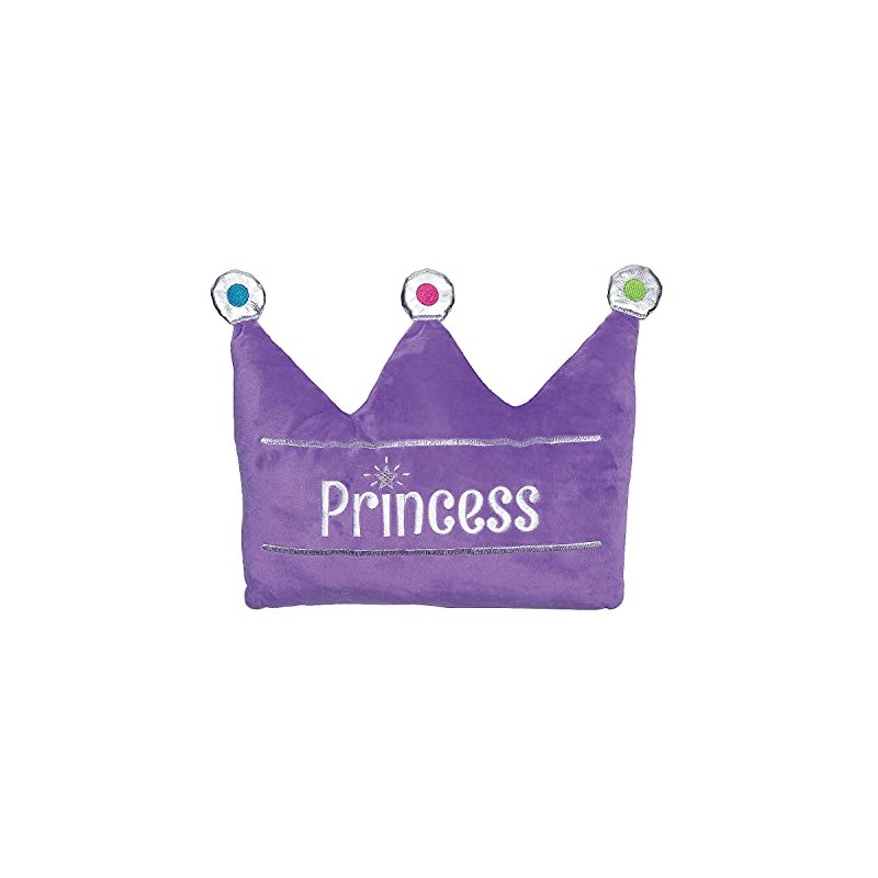 Fun Express 11 3/4" Purple Stuffed Princess Crown
