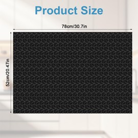 Silikon Induktionskochfeld Schutzmatte, Hitzebeständige Unterlage, Induktionsschutzmatte, Induktion Herdschutz Matte