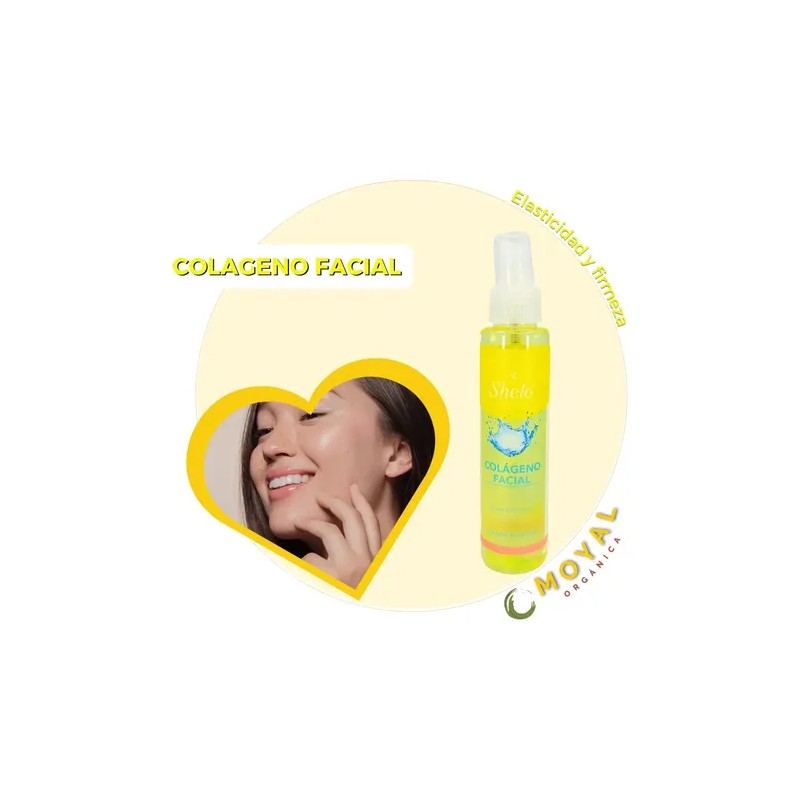 Sheló Loción Facial con Colágeno, Humectante Anti-Edad, Todo Tipo de