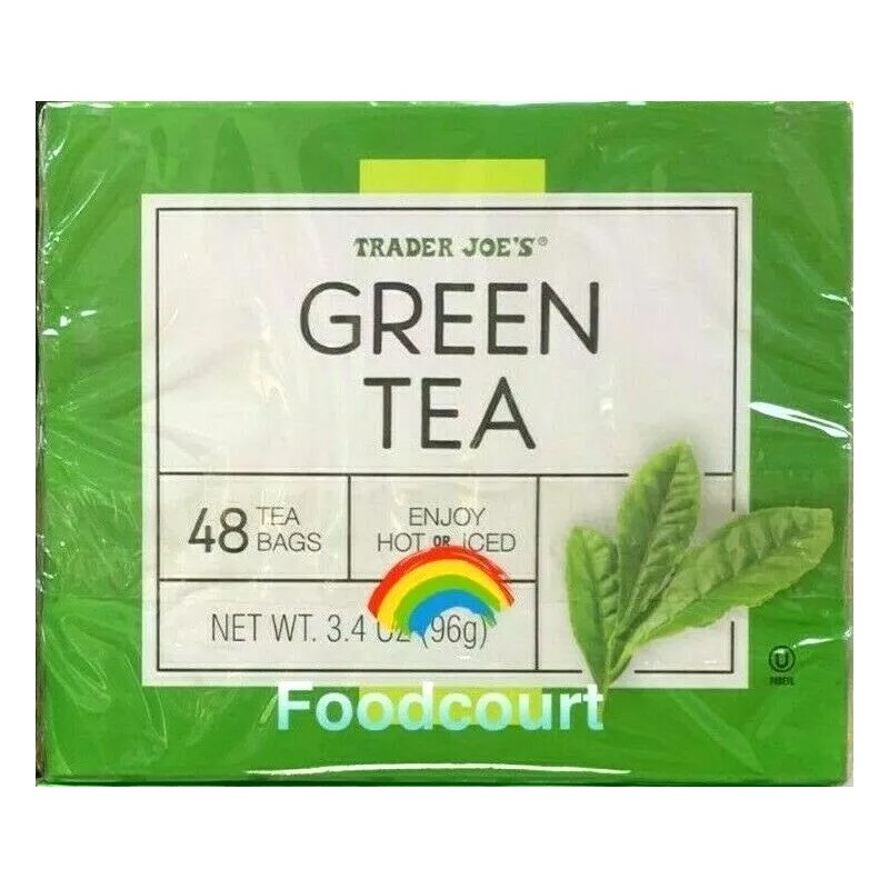 Trader Joe's 2 Packs Trader Joe's Green Tea Bagged Tea