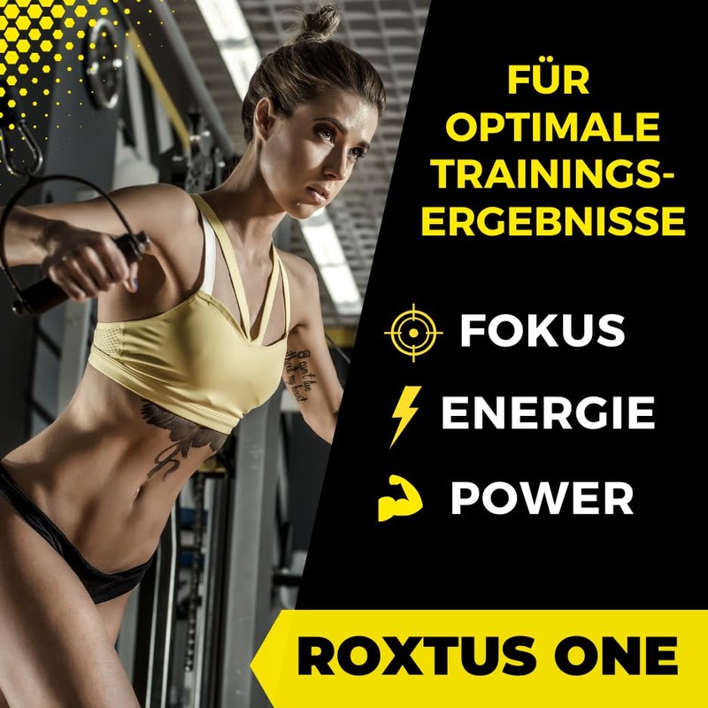 ROXTUS NUTRITION Roxtus One Pre-Workout Booster, Lemon and Lime, 500