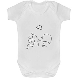 Azeeda 3-6 Month 'Leo Lion' Baby Grow/Bodysuit (GR00082234)