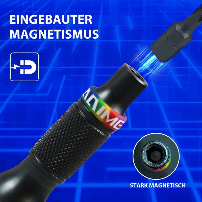 7 in 1 Screwdriver Set with Magnetic Tip, Mini Hand