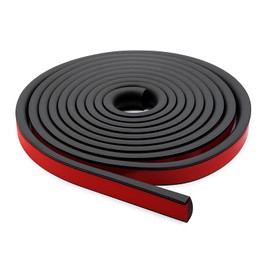 L Shaped Door Edge Trim Molding 26FT – Universal Car Door Protector Strip with Adhesive, Rubber Edge Guard for Truck SUV, Anti-Scratch Flexible Seal