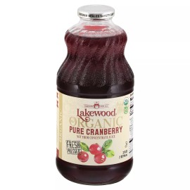 Lakewood Juice Cranberry Pure Organic 32 FO (Pack Of 6)