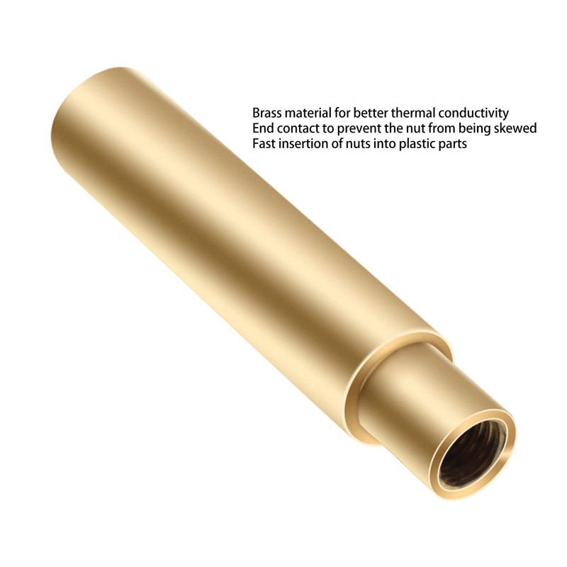 936 Universal Soldering Iron Tips for 3D Printer, Brass Heat