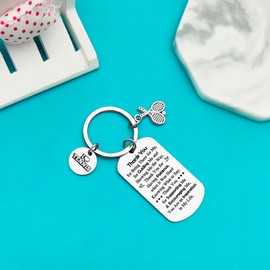Ximalun Tennis Coach Keyring Tennis Coach Appreciation Gift Thank You for Being There for Me Keyring Christmas Birthday Leaving Retirement Gift Thank You Gift for Tennis Coach Teacher