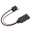 23cm Bluetooth AUX IN Adapter Module 12Pin Wireless Black Replacement