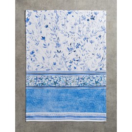 Maison d' Hermine Dish Towels 100% Cotton Kitchen Towels Washable Set of 3 Dishcloth, Home, Kitchen, Dining & Camping, Summer Blues - Spring/Summer (50cm x 70cm)