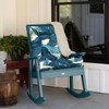 LVTXIII Outdoor/Indoor Rocking Chair Cushion Set with Thick Padding, All