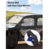 ZIDIYORUO Soft Upper Doors for Polaris RZR XP 4 1000