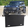 Front License Plate Bracket for Ford Bronco, Steel License Plate
