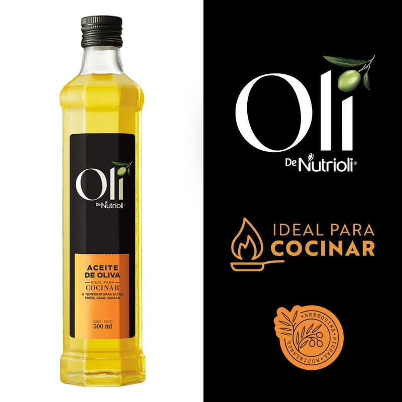 Oli de Nutrioli, Aceite de Oliva, 500 mililitros