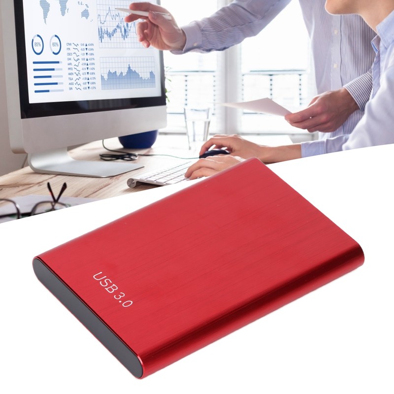 2.5in External Hard Drive USB 3.0 Aluminum Alloy Rounded Shell