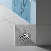 Corner Stainless Steel Side Drain, Wall L Shaped Drain Corner