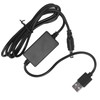 NPFW50 Dummy Battery DC Coupler Power Adapter with USB Drive