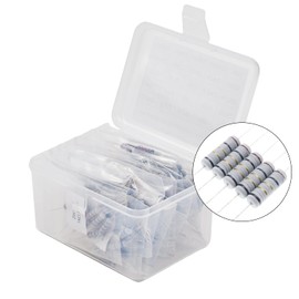 KOKISO 3W 5% 15 Valuex5=75PCS（0.1R-20R）Carbon Film Resistor Assorted Kit Assortment