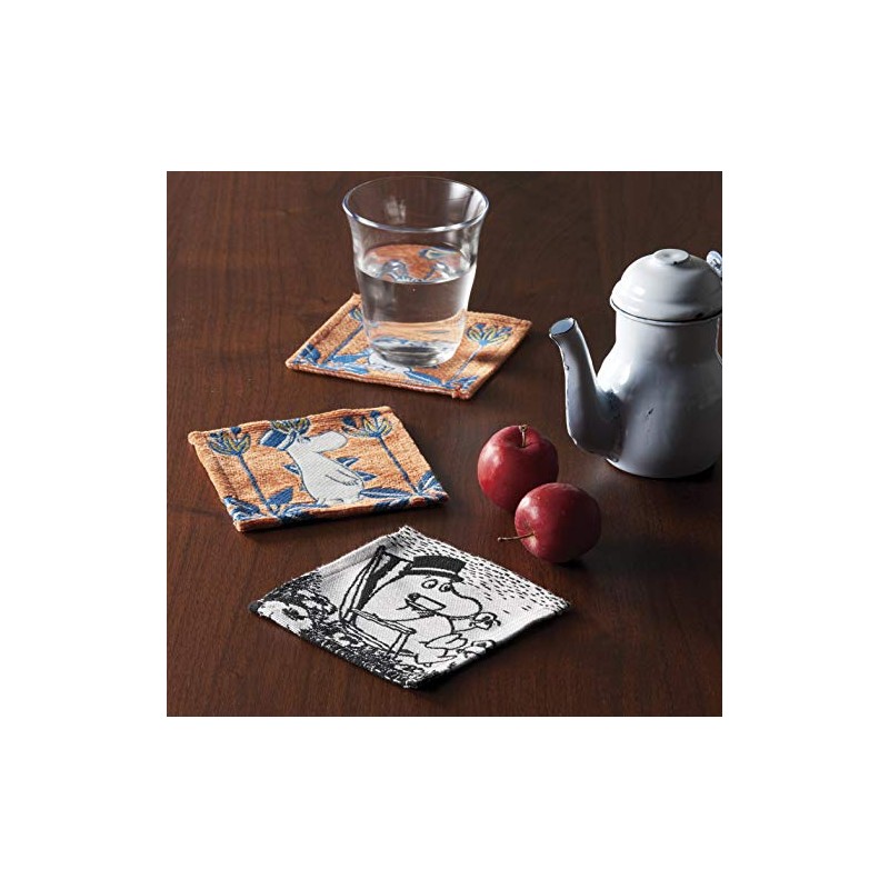 Marushin Moomin 1425007600 Coaster, 3.9 x 3.9 inches (10 x