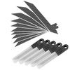 Umaki Black Carbon Steel Snap off Blades Retractable Utility Knife