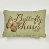 Touch of Class Butterfly Eden Embroidered Butterfly Kisses on Moss