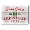 Renditions Gallery Farm Fresh Christmas Trees Wall Art, Festive Christmas