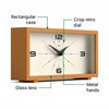 Jones Clocks® Odeon desk clock | Modern rectangular design |