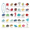 Underwater Walk Friends Mascot Keychain Mascot Lanyard Ball Chain Plush