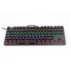 biojee Wired 87-Key Mechanical Gaming Keyboard Rainbow Backlit Keyboard For