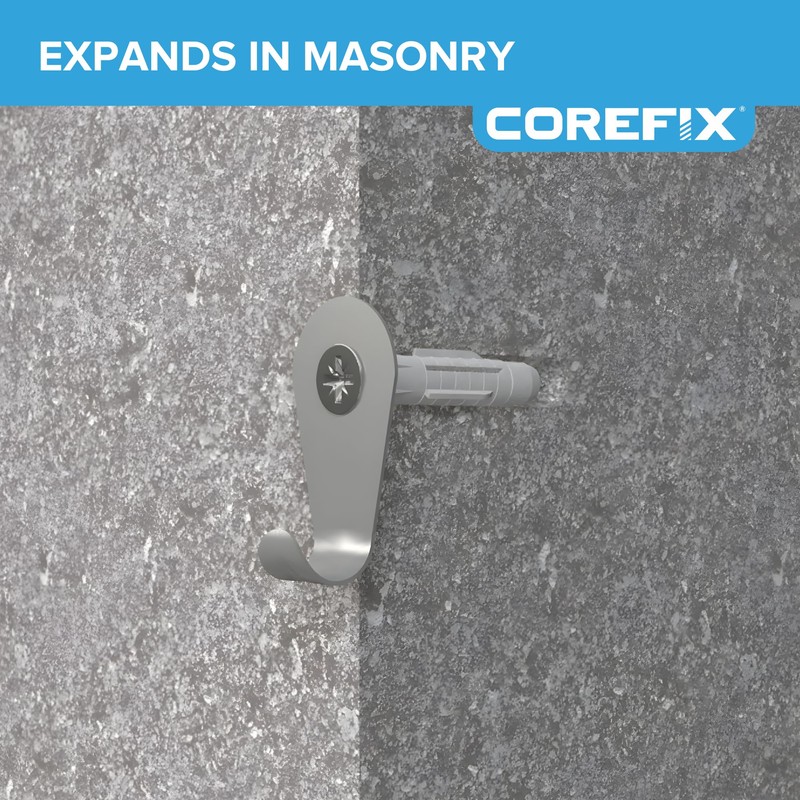 Corefix ONE Wall Hook, Medium Duty Universal Picture Hooks, Wall