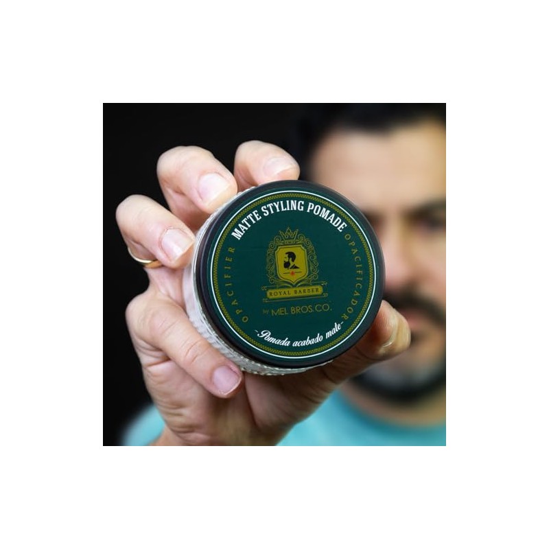 MEL BROS CO. - ROYAL BARBER Hair Styling Pomade -