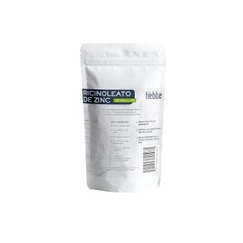 HEBBE - Ricinoleato de Zinc 250g | No Obstruye Poros | No Inhibe Transpiración | Ideal para Pieles Sensibles | Contenido de 250g