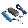 Rnigs Trailer Breakaway Switch, 6ft Breakaway Coiled Cable with Electric