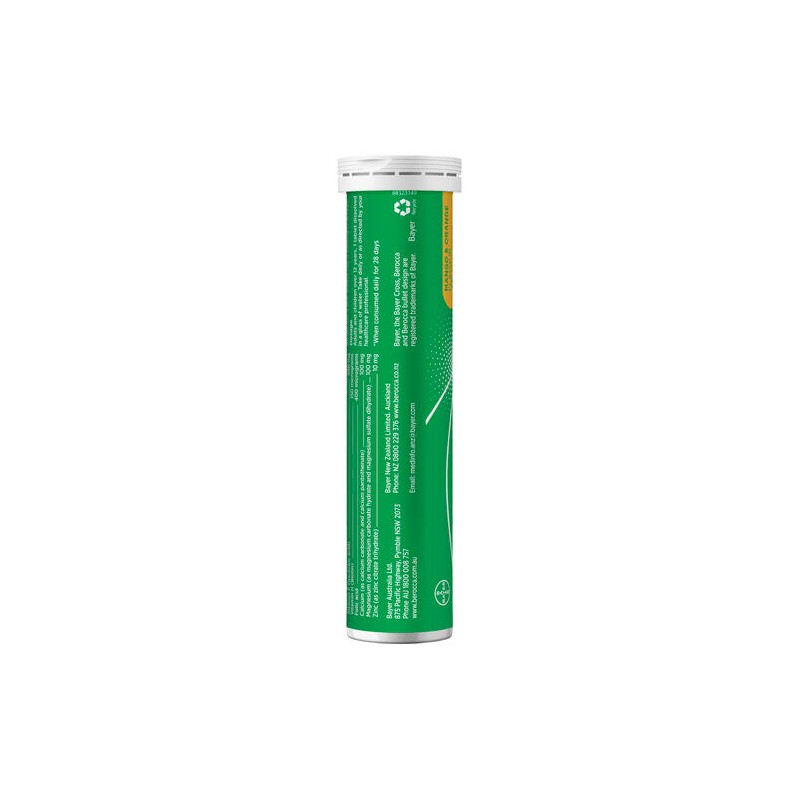 Berocca Energy Vitamin B & C Mango & Orange Flavour