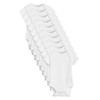 NEXT 10 Pack Short Sleeve Baby Bodysuit, White Essential, 0