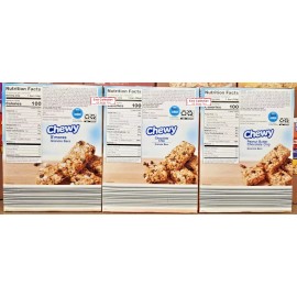 Millville Chewy S'Mores, Peanut Butter & Chocolate Chip, Peanut Butter (3 Boxes)