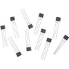 10Pcs Black Hall Element 49E Oh49E Ss49E Linear Sensor Hall