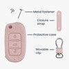kwmobile Carcasa Compatible con VW Skoda Seat Llave de Coche
